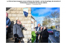 Edouard Philippe et Pascal Jannot inaugurent La Maison des Aidants du Havre